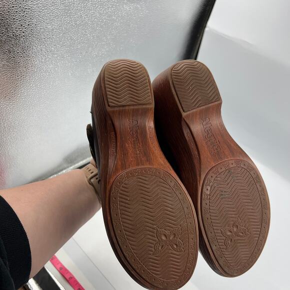 Alegria Espresso Symone Boots SYM-8104 Slip On Clogs Booties Women's UK 38 US 8 - Picture 7 of 14